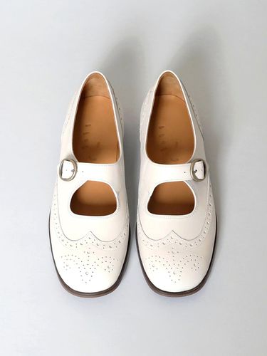 Wingtip Brogue Mary Jane . White - heenn - Modalova