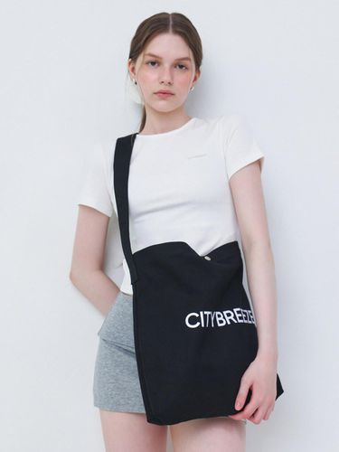 Essential Logo Big Eco Bag_BLACK - CITYBREEZE - Modalova