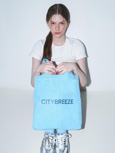 Essential Logo Eco Bag_SKY BLUE - CITYBREEZE - Modalova