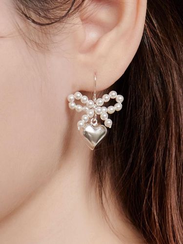 Amelia Swarovski Pearl RB 925 Earring - dmoment - Modalova