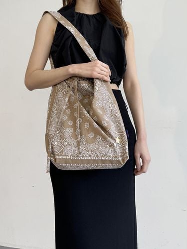 JOUER Bandana Shoulder Bag. Beige - JOUER - Modalova