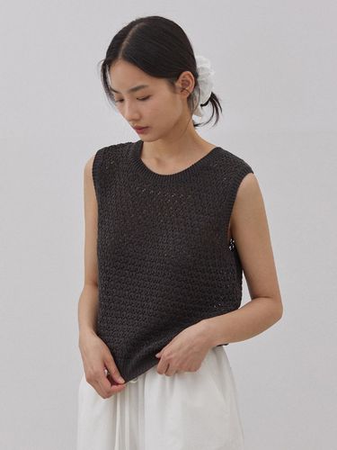 NUST KNIT SLEEVELESS (3colors) - MangoManyPlease - Modalova