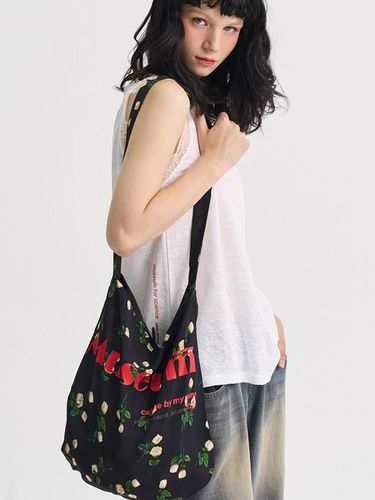 Museum of Rose Silky Eco-Bag_Black - SORRY TOO MUCH LOVE - Modalova