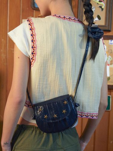 Bonnie Crossbag_NAVY - doublequotes - Modalova