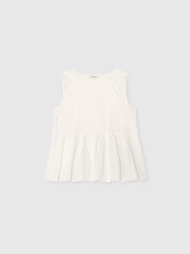 WASHED COTTON SLEVELESS_WHITE - NIEEH - Modalova