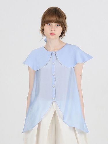 BELLE Blouse-Sky Blue - GAYEON LEE - Modalova