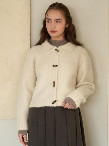 PETER WOOL CARDIGAN - flove - Modalova