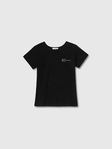 LOTUS T-SHIRT_BLACK - NIEEH - Modalova