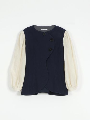 NOOR Top - Navy - GAYEON LEE - Modalova