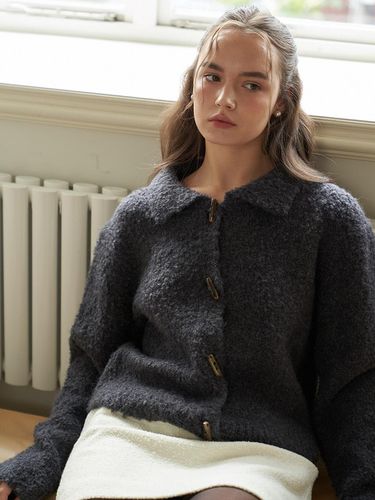 PETER WOOL CARDIGAN_GR - flove - Modalova