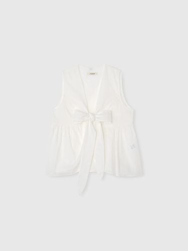 TIE VEST_WHITE - NIEEH - Modalova