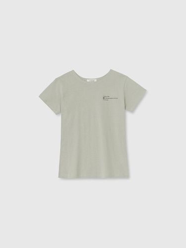 LOTUS T-SHIRT_KHAKI - NIEEH - Modalova