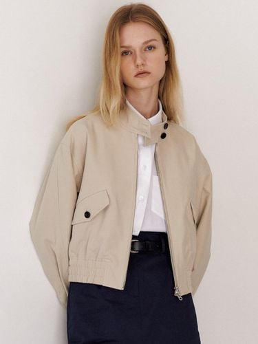 Diana Oversized Fit Blouson Jacket (BEIGE) - TRWA - Modalova