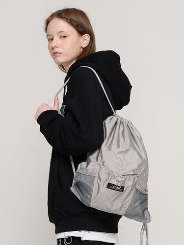 Mash Pocket String Jim Color Backpack (Gray) - ROIDESROIS - Modalova