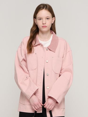 Pocket Bio Half Jacket (Pink) - ROIDESROIS - Modalova