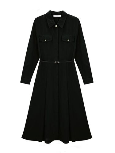 Trench Belt dress [Black] - BRILLE MONTHS - Modalova