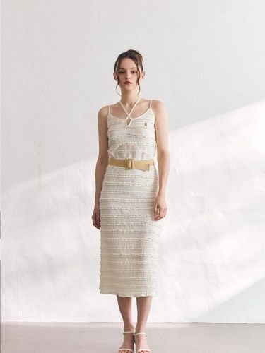 Frill Holiday dress [Light Beige] - BRILLE MONTHS - Modalova