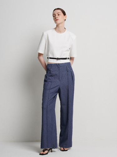 Mild Loose Denim Pants - LEGERE - Modalova