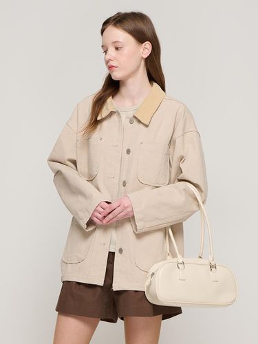 Square Boston Shoulder Bag (beige) - ROIDESROIS - Modalova