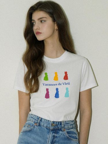 Color Art Work Printing T-shirt () - VLETI - Modalova