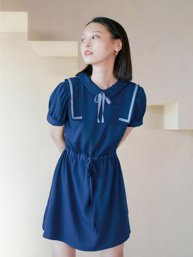 Dorothy dress(Navy) - mimi monde - Modalova