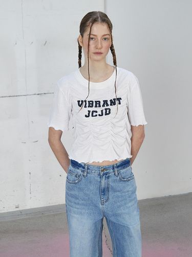 Flint Volume Crop T-shirt JYTS322B - Jucy Judy - Modalova