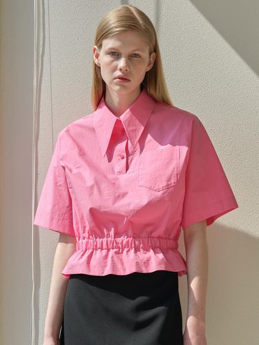 Natasha Short-Sleeved Shirt (PINK) - TRWA - Modalova