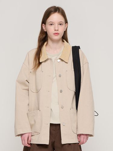 Pocket Bio Half Jacket (Beige) - ROIDESROIS - Modalova