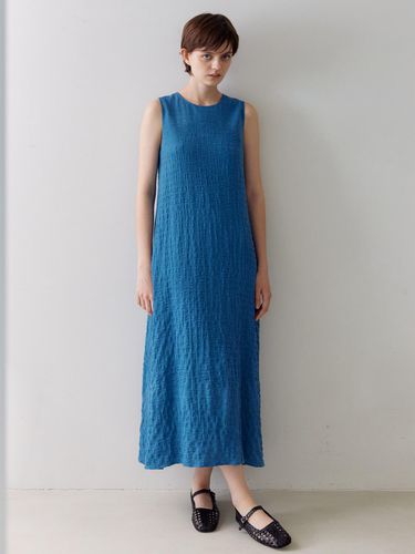 Wrinkle Long dress_Midnight Blue - TRWA - Modalova