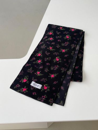 Wide flower muffler - SOMP - Modalova