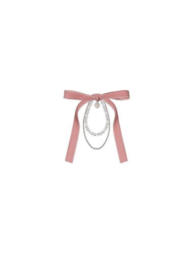 JOELLE Ribbon Layered Chain PK (JEACEA4BF140PK360) - J.ESTINA - Modalova