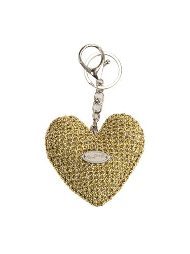 No.217 / Chubby Metallic Heart Key Ring _ - Slowslowly - Modalova