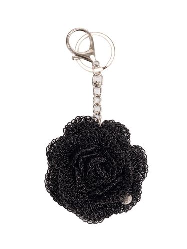 No.219 / Metallic Camellia Key Ring _ - Slowslowly - Modalova