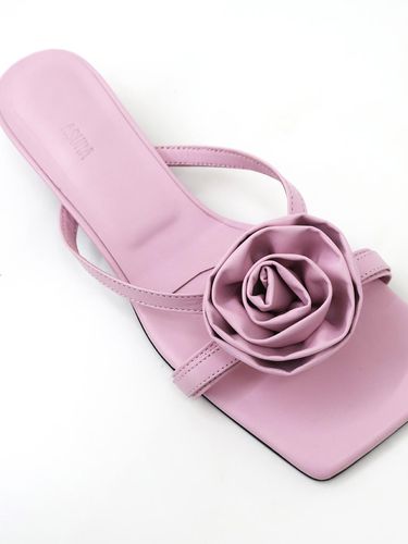 CUSTOM LEATHER MULE (PINK) - ASURA - Modalova