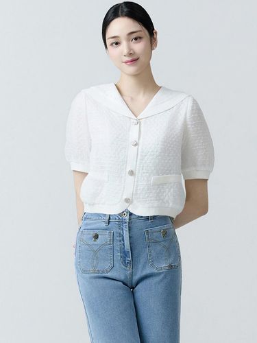 Sailor Collar Blouse ITO6YBL940 (2COLOR) - IT MICHAA - Modalova