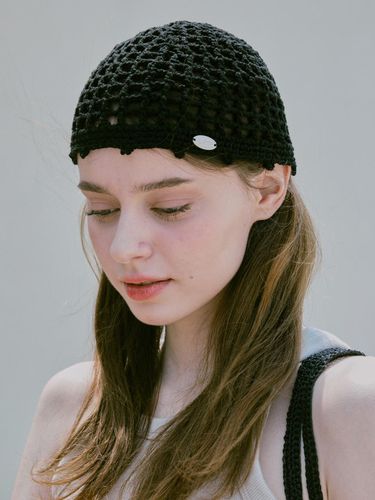 No.232 / Lily Punching Short Beanie _ - Slowslowly - Modalova