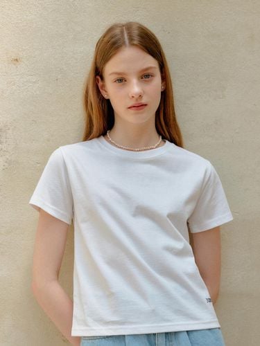 YUPPE SLIM T-SHIRT_WHITE - YUPPE - Modalova