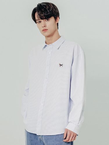 SS Unisex Oxford Shirt [LT-BLUE] - ADHOC - Modalova