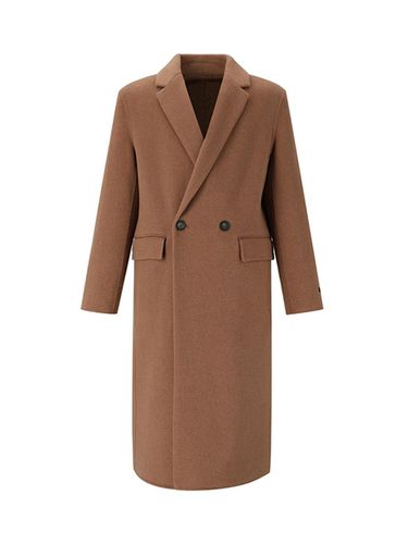 Men's Handmade Long Coat (BROWN) - ADHOC - Modalova