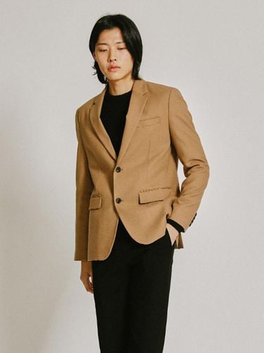 Single Set-Up Jacket (BEIGE) - ADHOC - Modalova