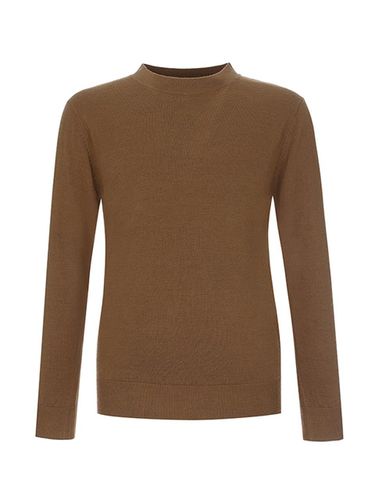 Men's Crew Neck Sweater (BROWN) - ADHOC - Modalova