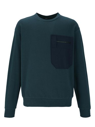 Men's Pocket Twill Sweatshirt () - ADHOC - Modalova