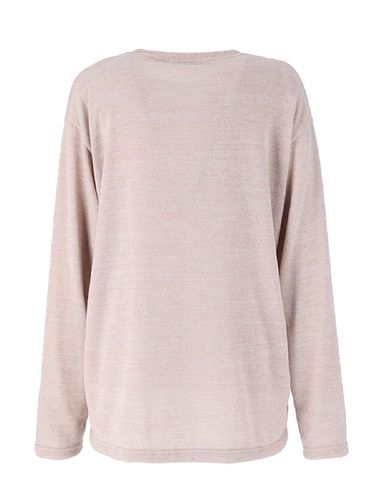 Round Neck Sweater (Beige) - ADHOC - Modalova