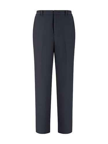 Men's Elastic Band Napping Slacks (DK-GREY) - ADHOC - Modalova