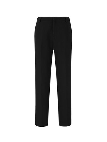 Men's Slim Fit Slacks (BLACK) - ADHOC - Modalova