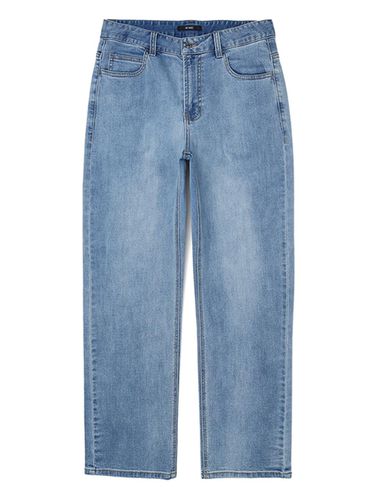 Men's Semi-Wide Denim Pants () - ADHOC - Modalova