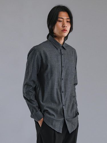 Men's Basic Shirt (DK-GREY) - ADHOC - Modalova