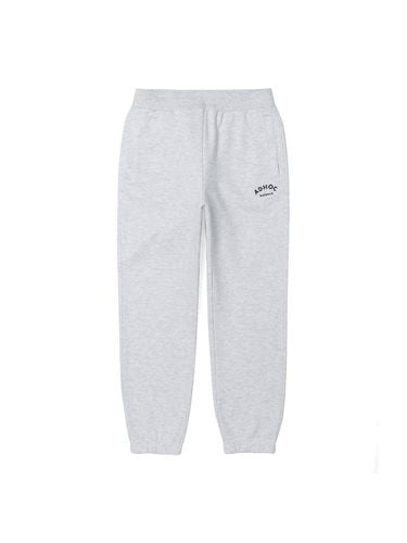 Jersey jogger pants (light melange gray) - ADHOC - Modalova