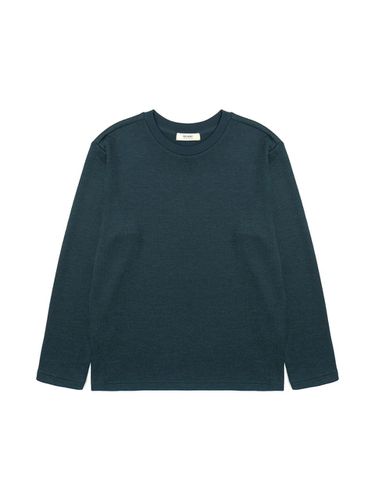 Knitwear crew neck T-shirt (dark green) - ADHOC - Modalova