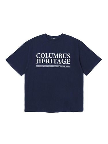 Columbus Short-Sleeved T-Shirt (NAVY) (HA6ST - ADHOC - Modalova